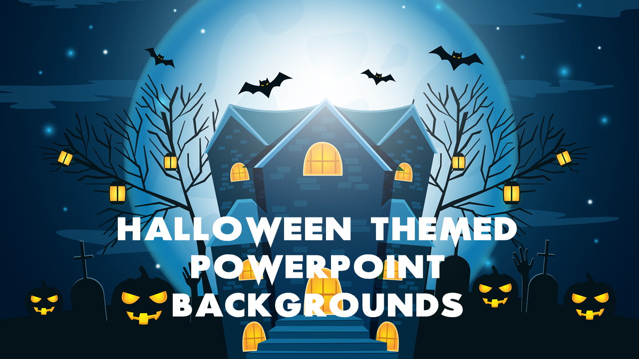 Halloween themed powerpoint backgrounds